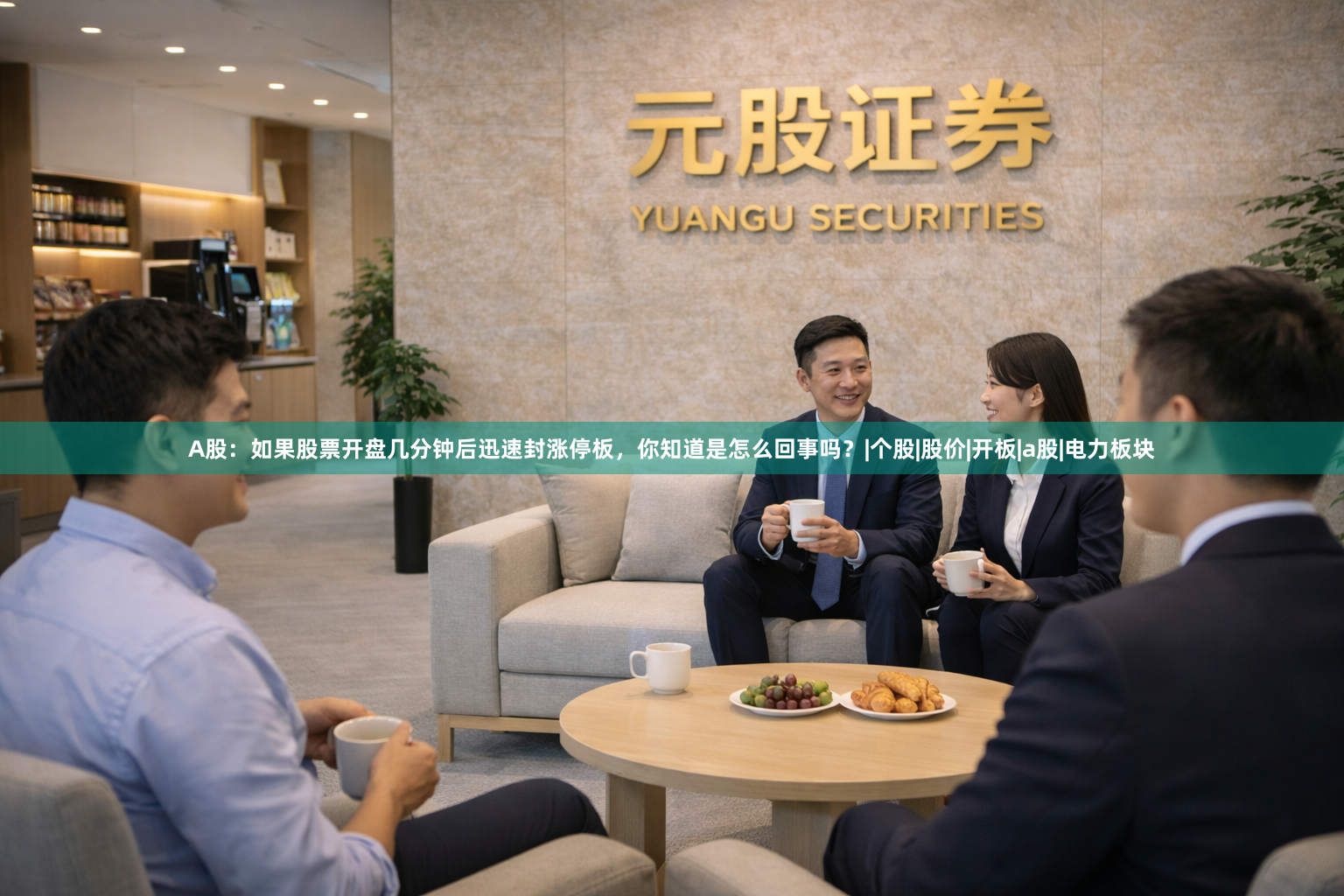 A股：如果股票开盘几分钟后迅速封涨停板，你知道是怎么回事吗？|个股|股价|开板|a股|电力板块